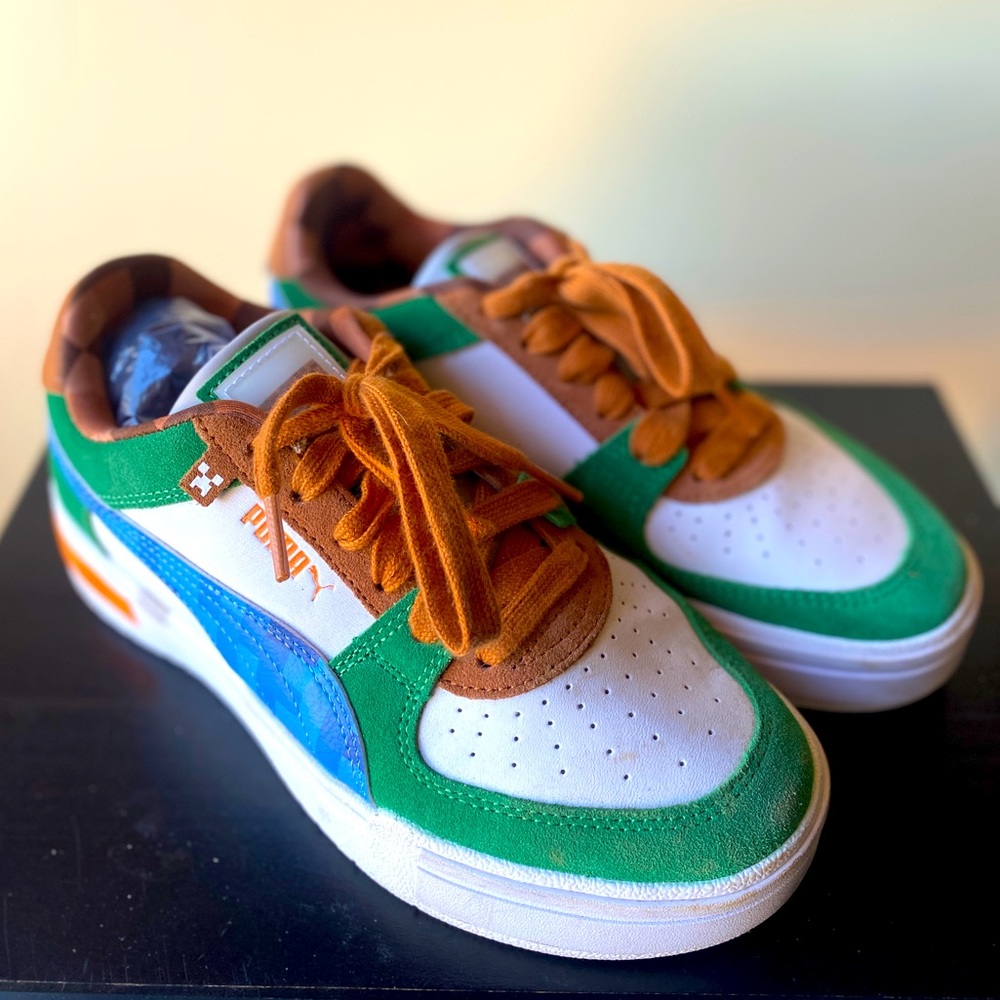 Minecraft Pumas- Suede and Stylish